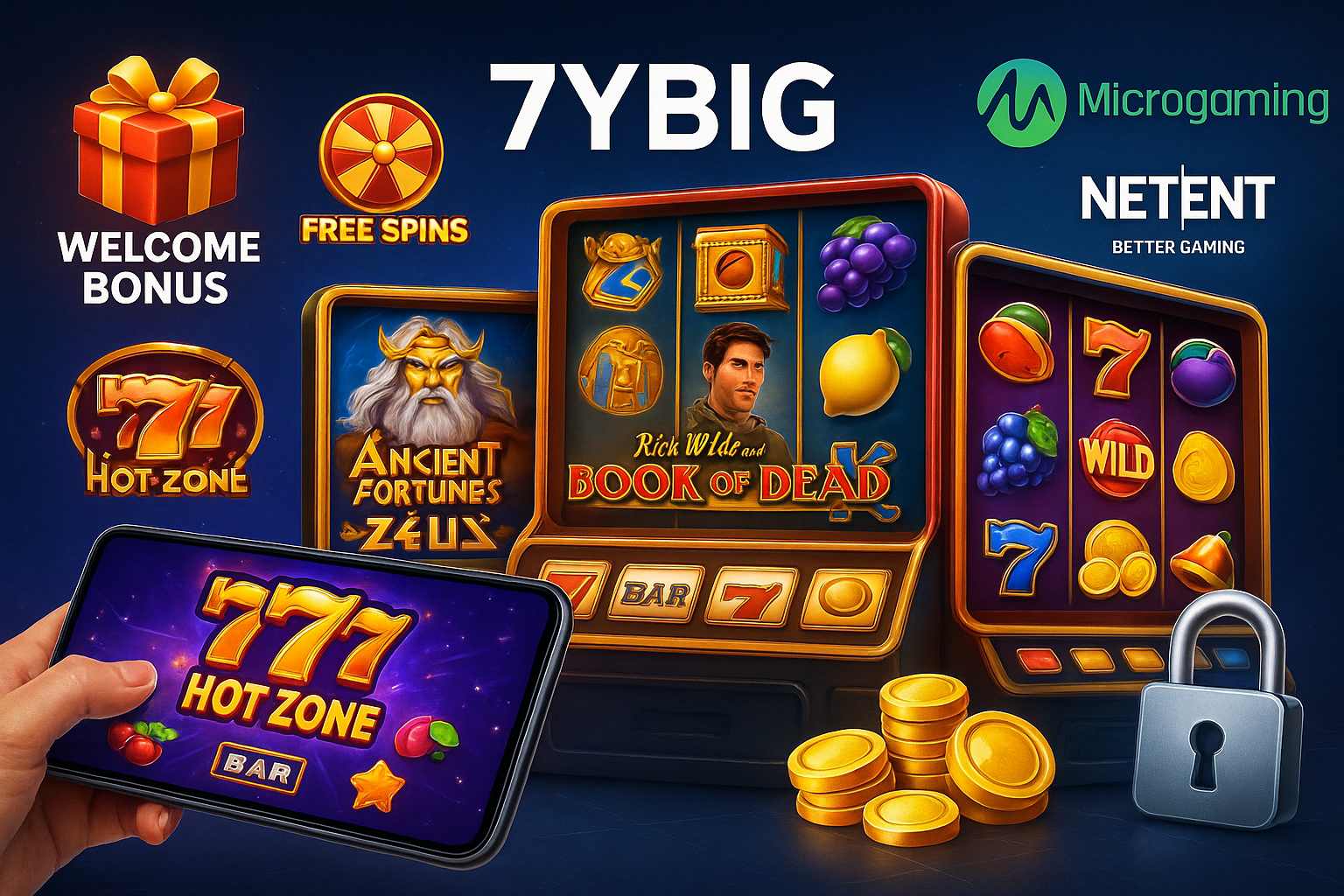 Jogos de Slot no Casino Online 777MAX